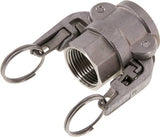 Image en vedette de la collection - Safety Camlock Fitting Sockets With Female Thread Type D