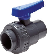 PVC Single Union Ball Valves (Solvent Sockets)