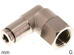 Elbow Push-In Fittings Brass G-Threads Female