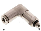Image en vedette de la collection - Elbow Push-In Fittings Brass G-Threads Male Long