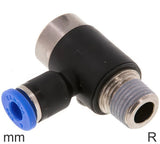 Image en vedette de la collection - Elbow Push-In Fittings Brass And Plastic R-Threads Male Inner Hex