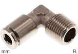 Image en vedette de la collection - Elbow Push-In Fittings Brass R-Threads Male