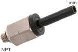 Image en vedette de la collection - Plug-In Fittings Brass And Plastic NPT-Threads/Metric Plug Male