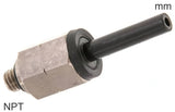 Image en vedette de la collection - Plug-In Fittings Brass And Plastic NPT-Threads Male