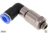 Image en vedette de la collection - Swivel Elbow Push-In Fittings Brass And Plastic G-Threads Male Two Ball Bearings