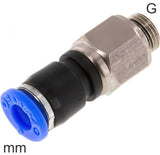 Image en vedette de la collection - Swivel Push-In Fittings Brass And Plastic G-Threads Male One Ball Bearing