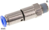 Image en vedette de la collection - Swivel Push-In Fittings Brass And Plastic R-Threads Male Two Ball Bearings