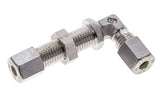 Image en vedette de la collection - Compression Elbow Fittings Stainless Steel Bulkhead