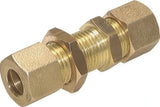 Image en vedette de la collection - Compression Fittings Brass Bulkhead