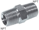 Image en vedette de la collection - Double Nipples Steel / Stainless Steel NPT-Threads PN345