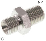 Image en vedette de la collection - Double Nipples Steel G/NPT-Threads With 60deg Hose Cone PN800