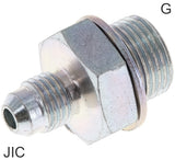 Image en vedette de la collection - Double Nipples Steel / Stainless Steel G/JIC-Threads PN310