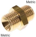 Image en vedette de la collection - Double Nipples Brass Metric-Threads PN16