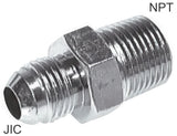 Image en vedette de la collection - Double Nipples Steel / Stainless Steel NPT/JIC-Threads PN310