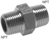 Image en vedette de la collection - Double Nipples Stainless Steel NPT-Threads PN16