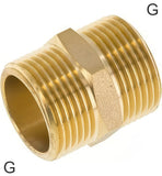 Image en vedette de la collection - Double Nipples Brass / Stainless Steel G-Threads With Flat Seal PN16