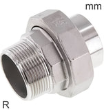 Image en vedette de la collection - Double Nipples Stainless Steel R-Threads And Welding End With Flat Seal PN16