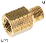 Image en vedette de la collection - Reducing Nipple Fittings Brass / Stainless Steel G/NPT-Threads PN40