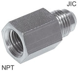 Image en vedette de la collection - Reducing Nipple Fittings Steel / Stainless Steel NPT/JIC-Threads PN310