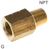 Image en vedette de la collection - Reducing Nipple Fittings Brass / Stainless Steel G/NPT-Threads PN700