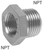 Image en vedette de la collection - Reducing Nipple Fittings Stainless Steel NPT-Threads PN16