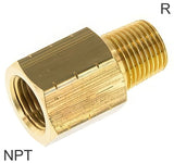 Image en vedette de la collection - Reducing Nipple Fittings Brass / Stainless Steel R/NPT-Threads PN40