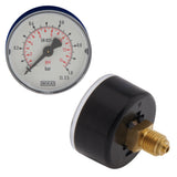 Image en vedette de la collection - Bourdon Pressure Gauges With Rear-Connection