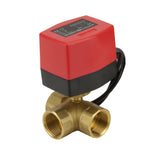 Image en vedette de la collection - 3-Way Electrical Ball Valves Oil And Fuel