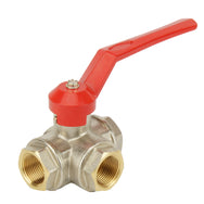 3-Way Brass Ball Valves