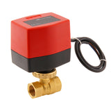 Image en vedette de la collection - 2-Way Electrical Ball Valves Oil And Fuel